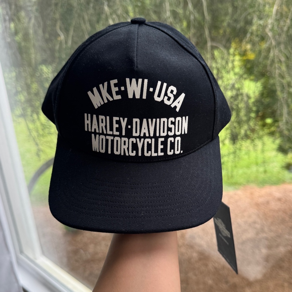 NWT brand new Harley Davidson black hat